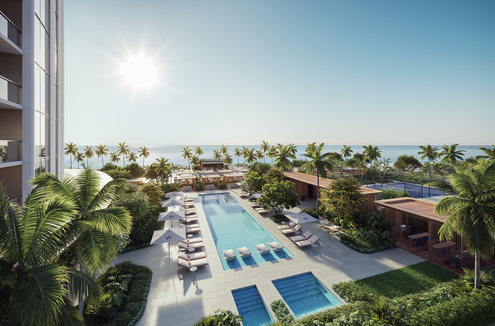 w pompano beach condos oceanfront pool amenities luxury residences
