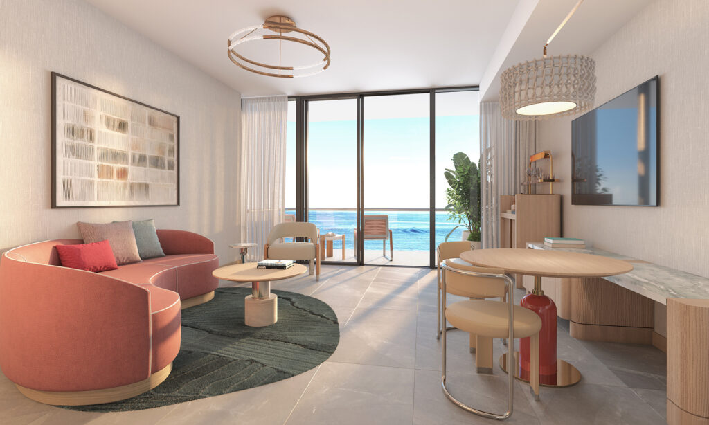 1 Bedroom Suite Living Room